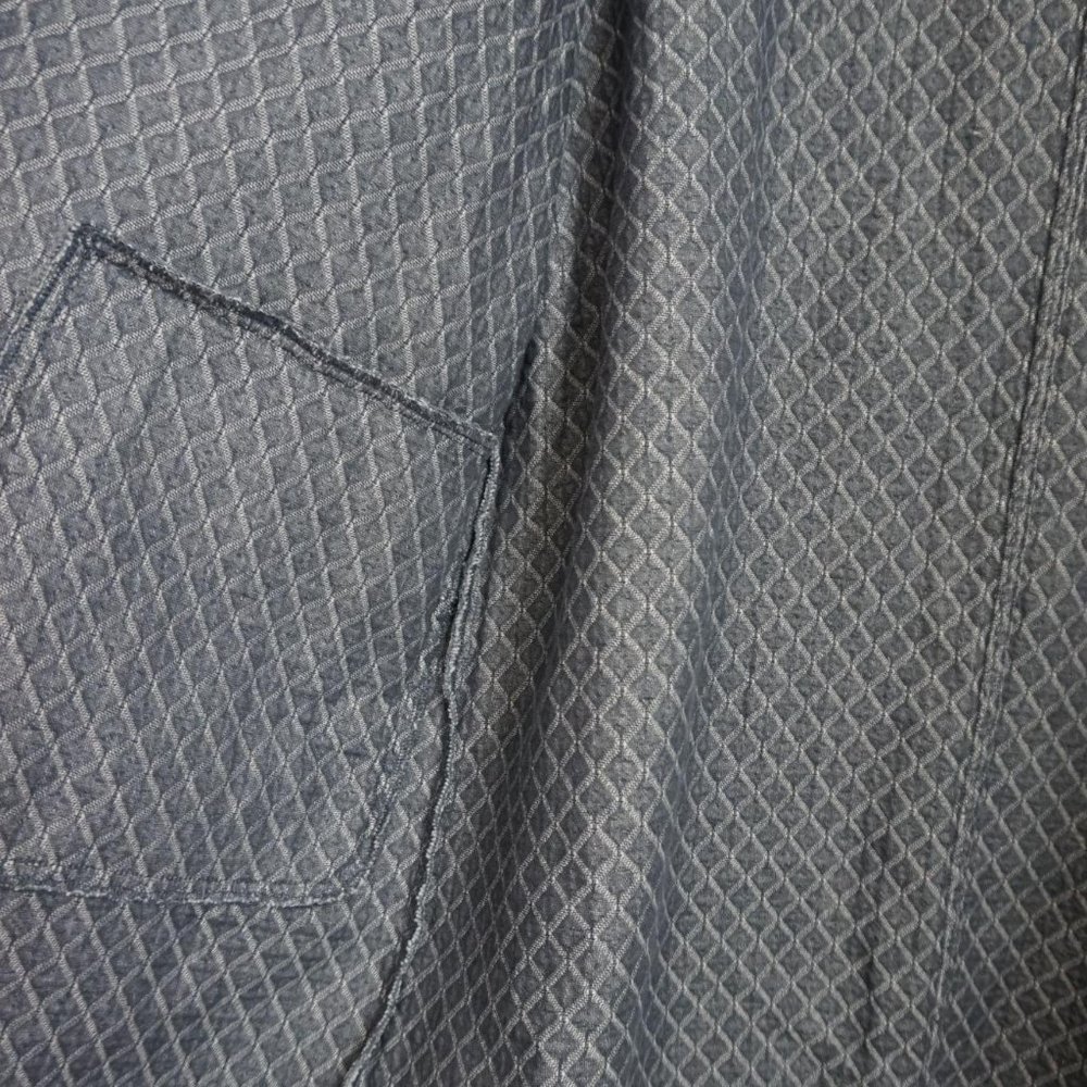 Eileen Fisher quilted blue light jacket - Picture 4 of 6